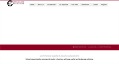 Desktop Screenshot of ccbsolutions.com